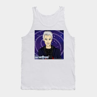 Eyebrows In The Stars (with background) Tank Top